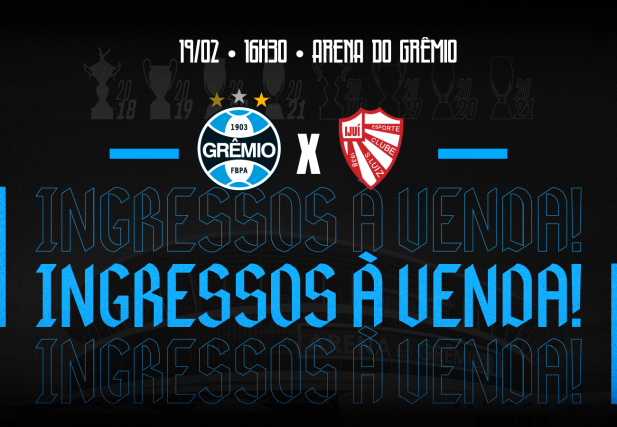 Grêmio x São Luiz tem upgrade para Associados com assento na Arena e gratuidades para Sócios Torcedores