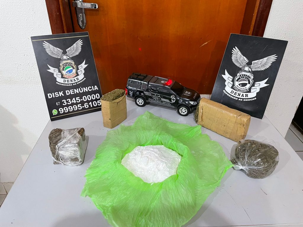 Polícia Civil fecha mais uma “boca de fumo”, em Campo Grande