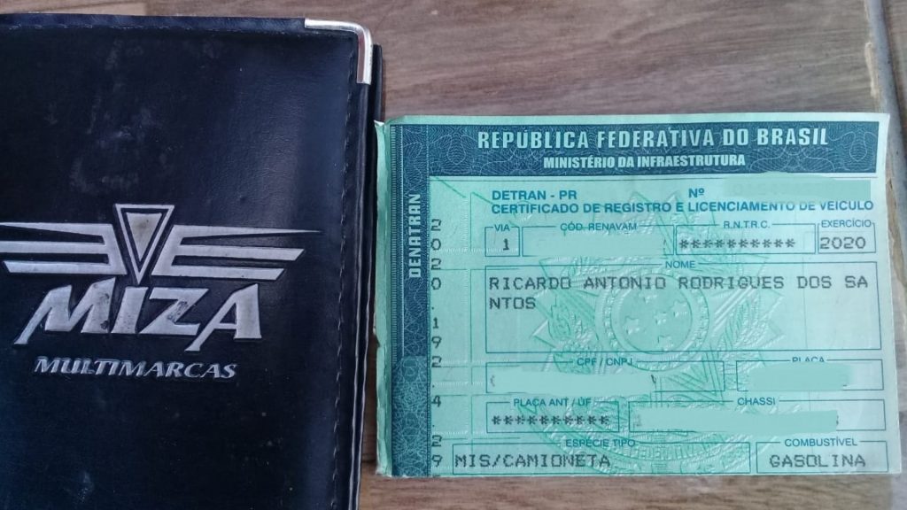 Carteira com documentos de Ricardo Antonio Rodrigues dos Santos é encontrada
