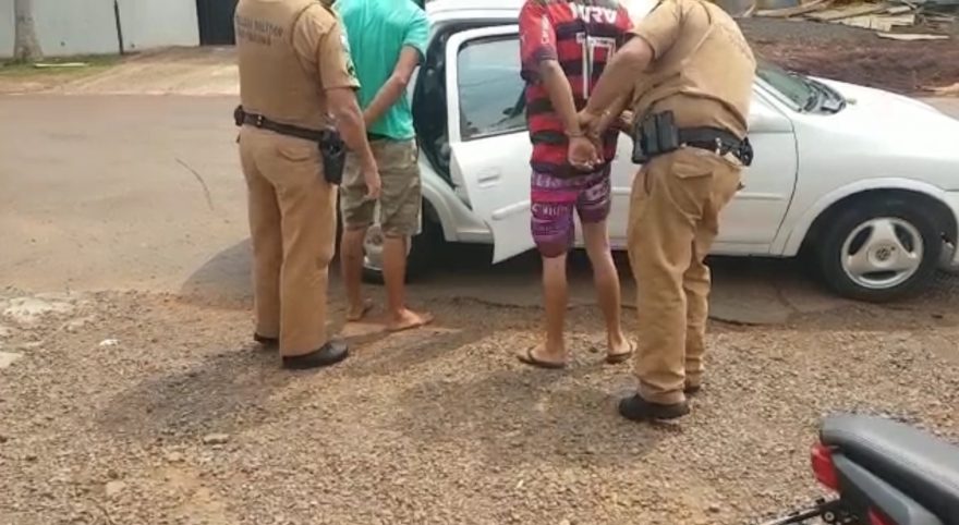 Homens são pegos em flagrante durante tentativa de furto em empresa de Cascavel e acabam detidos pelo proprietário
