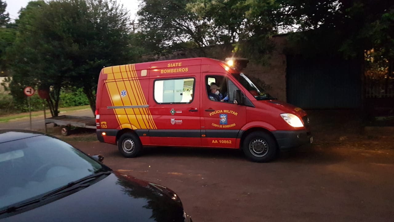 Idoso de 70 anos cai dentro de casa no Bairro Claudete e fica ferido