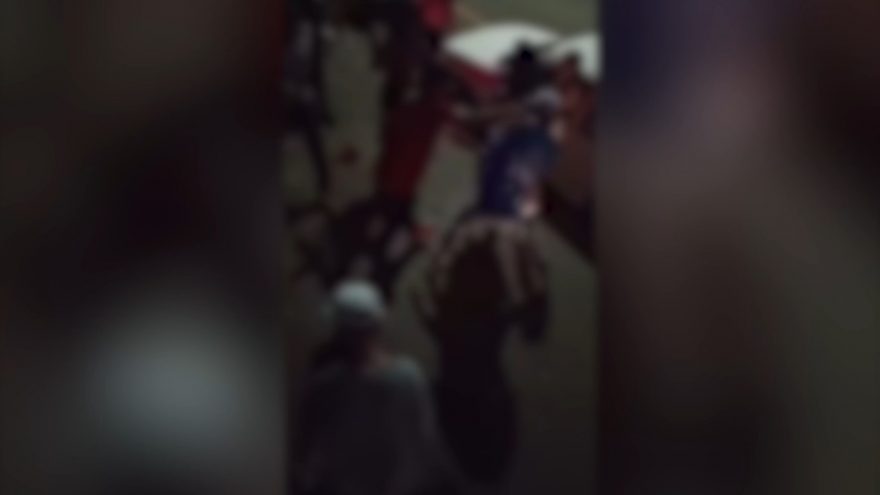 Veja imagens: Confusão generalizada termina em vias de fato