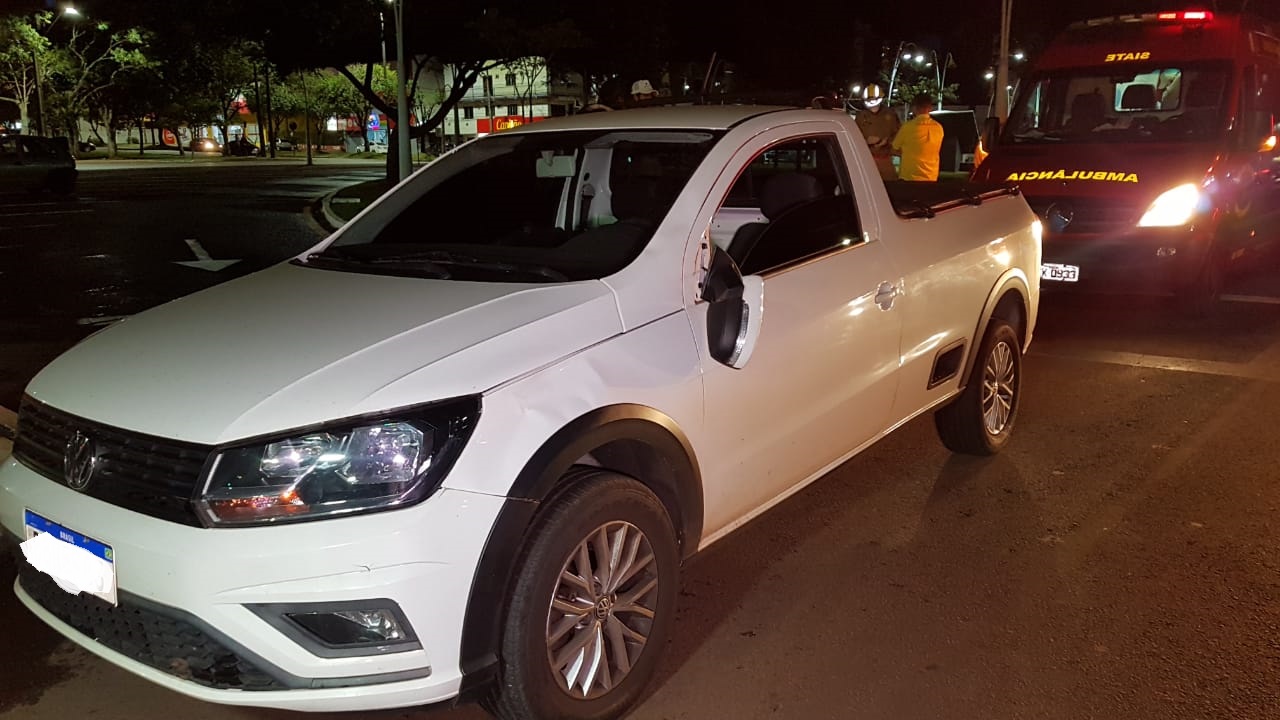 Homem é atropelado no centro de Cascavel