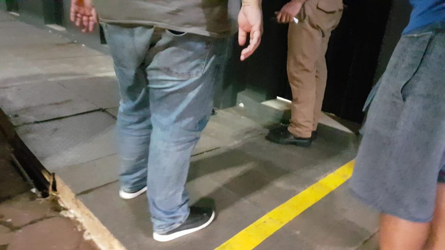 Após acidente no Centro, condutor não habilitado é detido por embriaguez ao volante