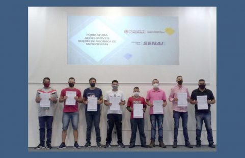Curso oferecido pela Prefeitura forma turma de mecânicos de motocicleta Imagem referente a Curso oferecido pela Prefeitura forma turma de mecânicos de motocicleta