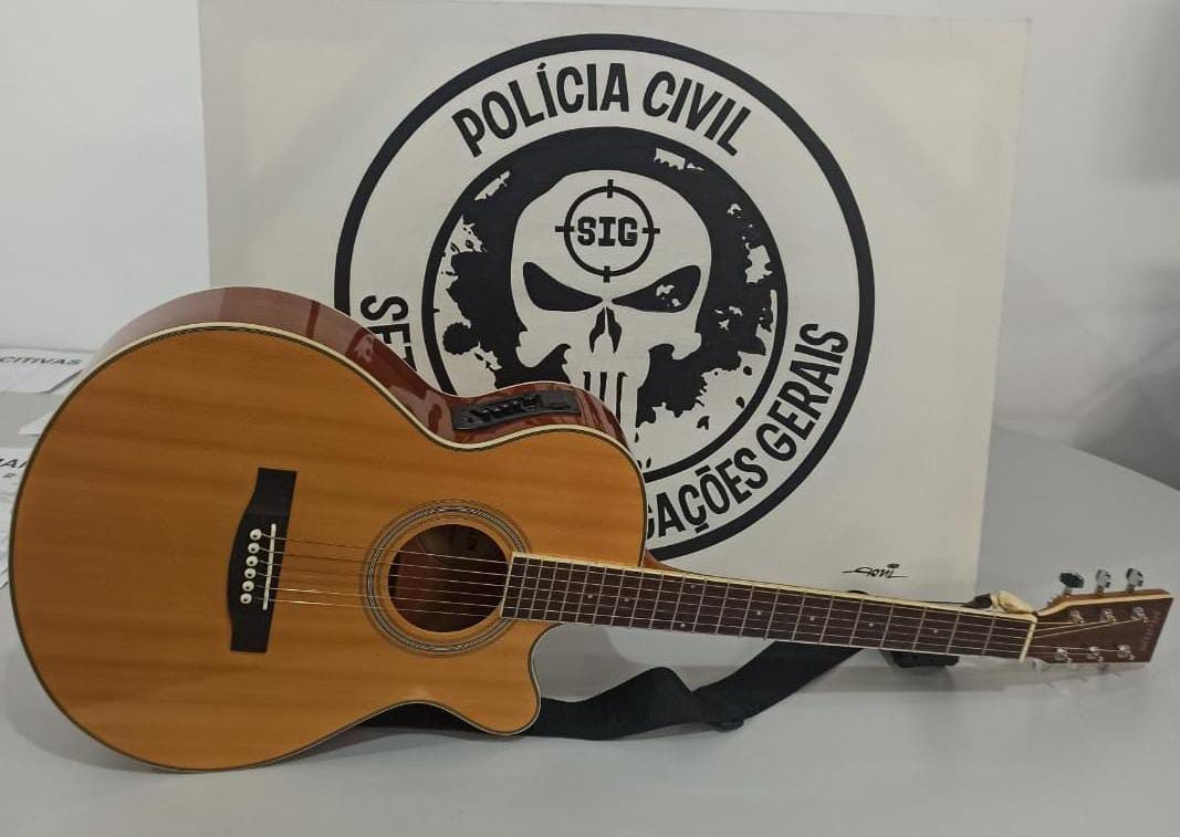 Polícia Civil recupera violão furtado em Corumbá