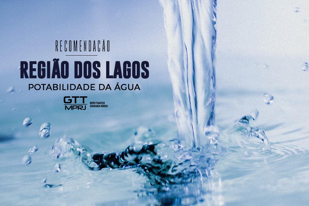 MPRJ expede recomendação sobre monitoramento da qualidade da água na Região dos Lagos