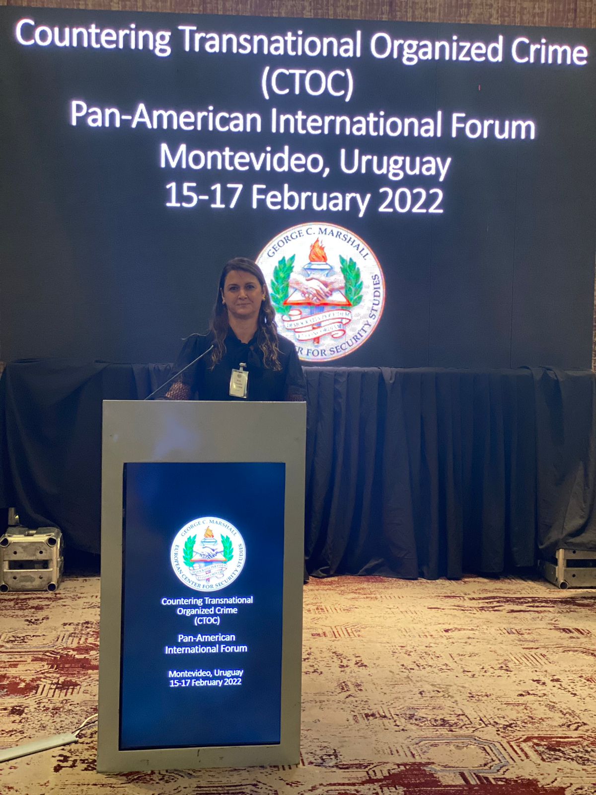 Diretora do DRACCO PCMS participa de Fórum Panamericano de Combate ao Crime Organizado