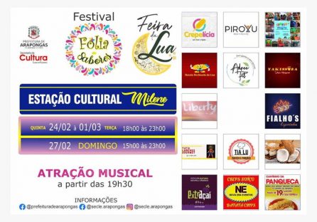 Começa hoje o Festival Gastronômico “Folia de sabores” Imagem referente a Começa hoje o Festival Gastronômico “Folia de sabores”