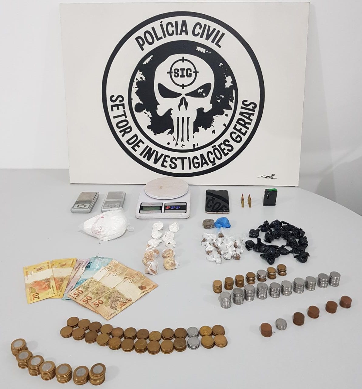 Dois homens foram presos em Corumbá por tráfico de drogas