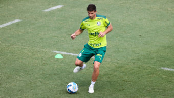 Verdão faz treino coletivo e Kuscevic projeta jogo com a Inter de Limeira