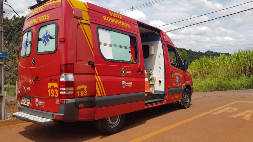 Ciclista de 17 anos fica ferido em acidente no Universitário