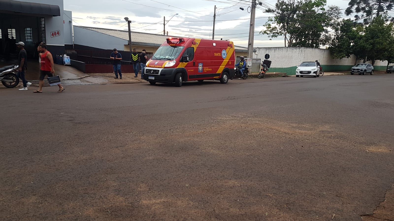 Colisão envolvendo moto é registrada no São Cristóvão