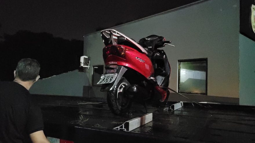 Motocicleta é recuperada pela Rocam em Cascavel