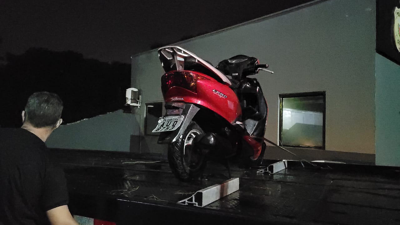Motocicleta é recuperada pela Rocam em Cascavel