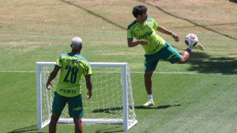 Palmeiras faz treino tático e encerra preparação para enfrentar a Inter de Limeira