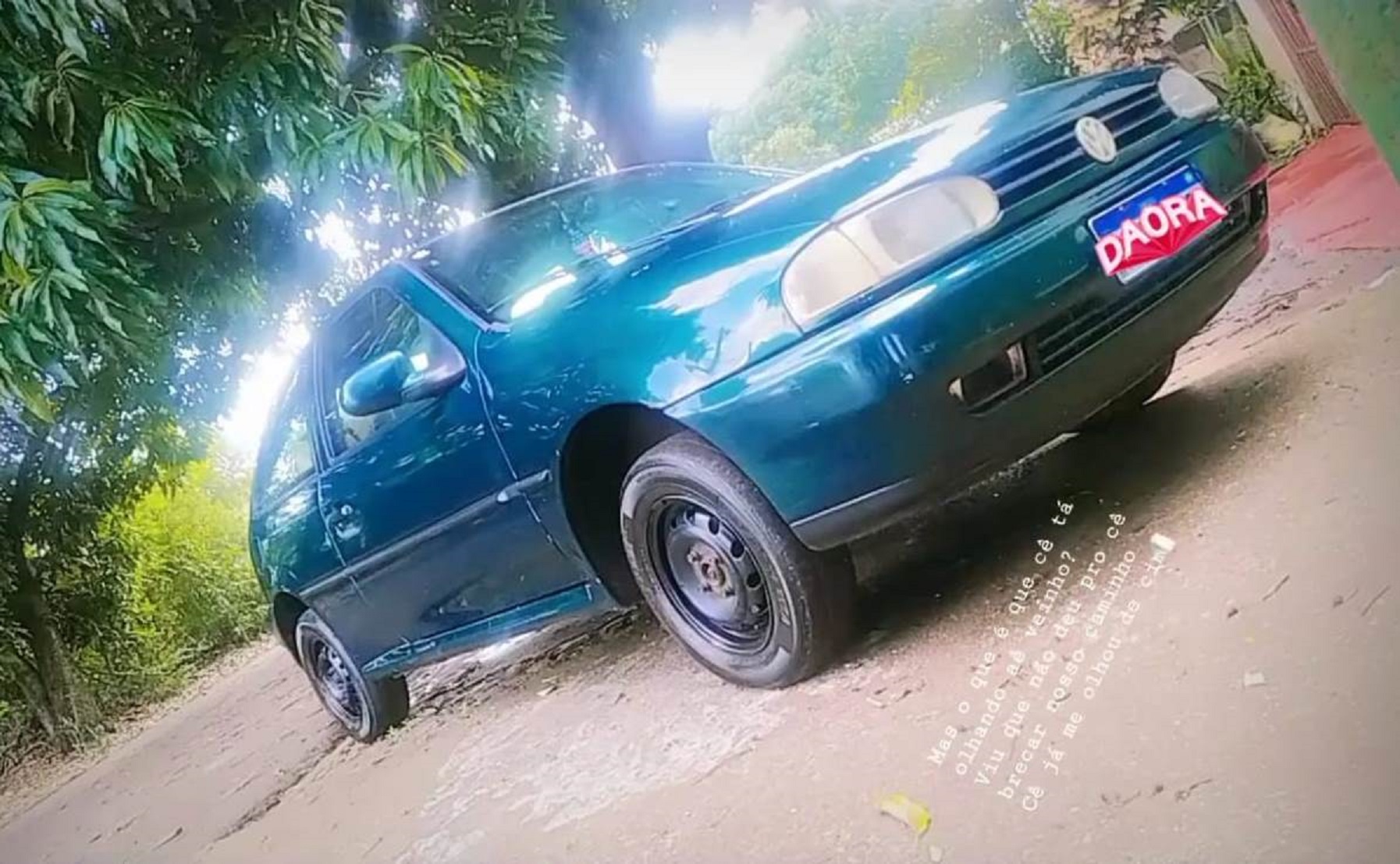 Gol placa KJP 6D90 foi furtado na Rua Paraná