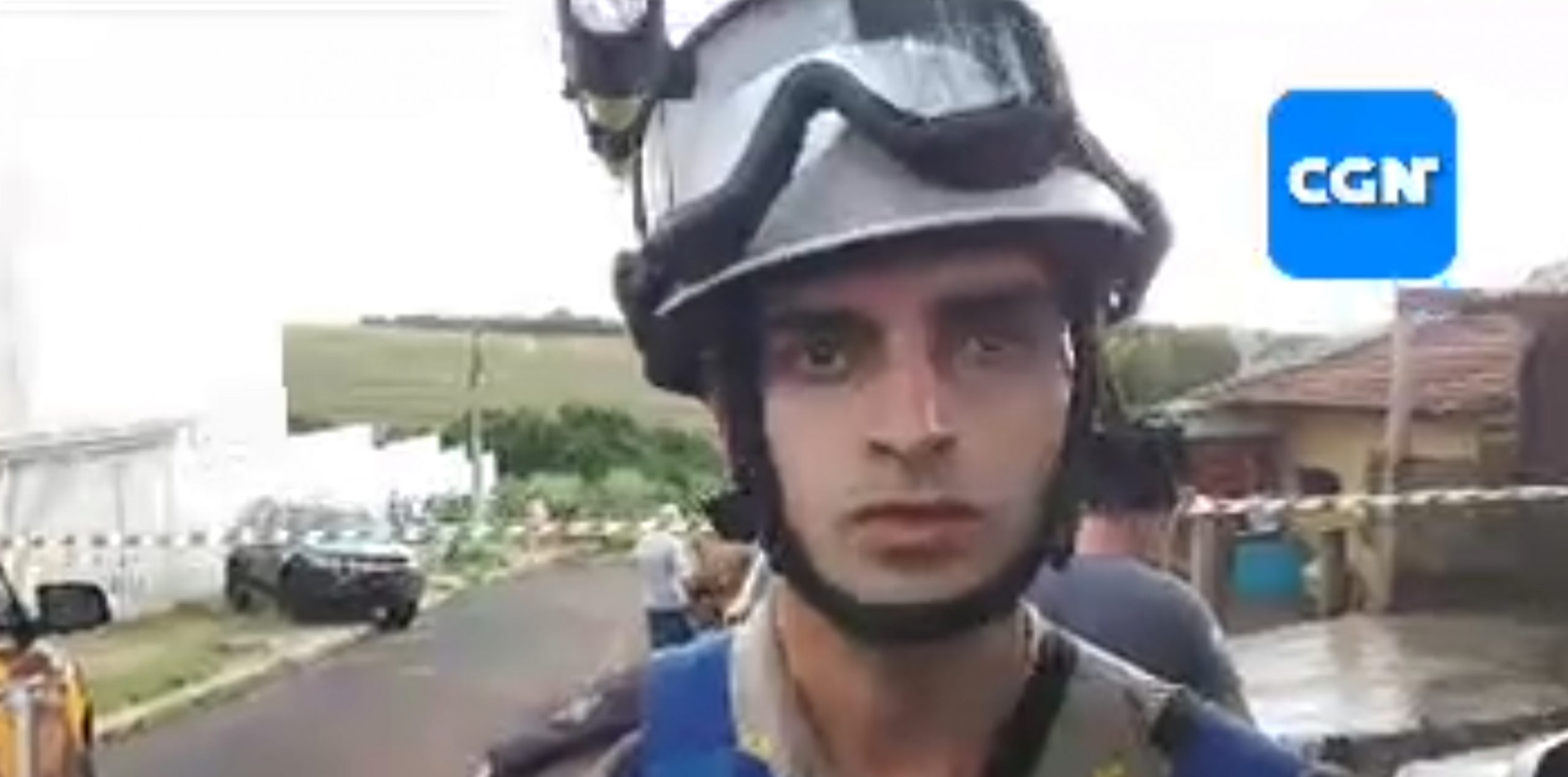 Homem teria atirado contra si mesmo; diz tenente do Corpo de Bombeiros