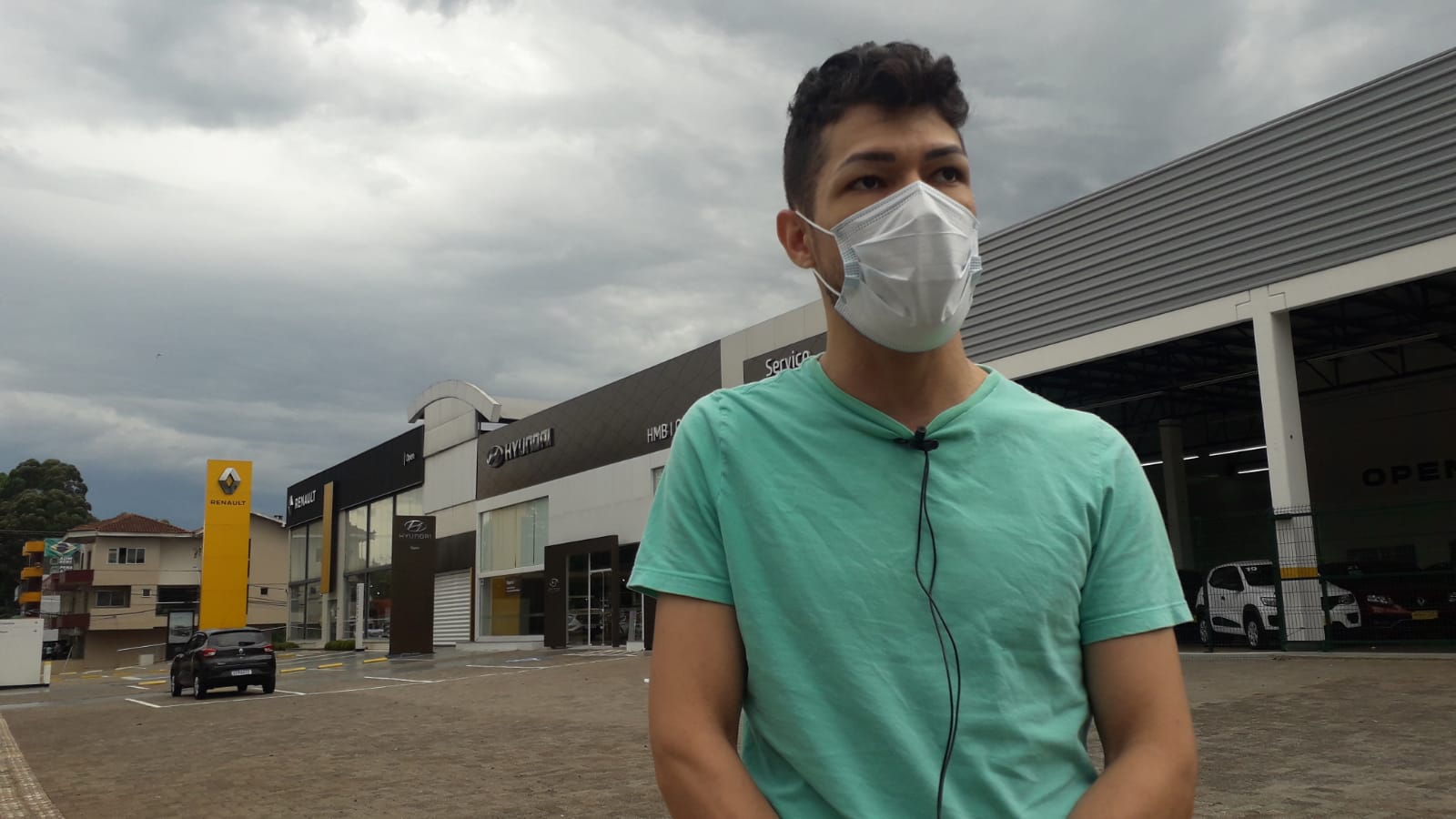 “Quantos dias eu vou ficar sem carro reserva, sem trabalhar, sem dinheiro, fora de casa?”