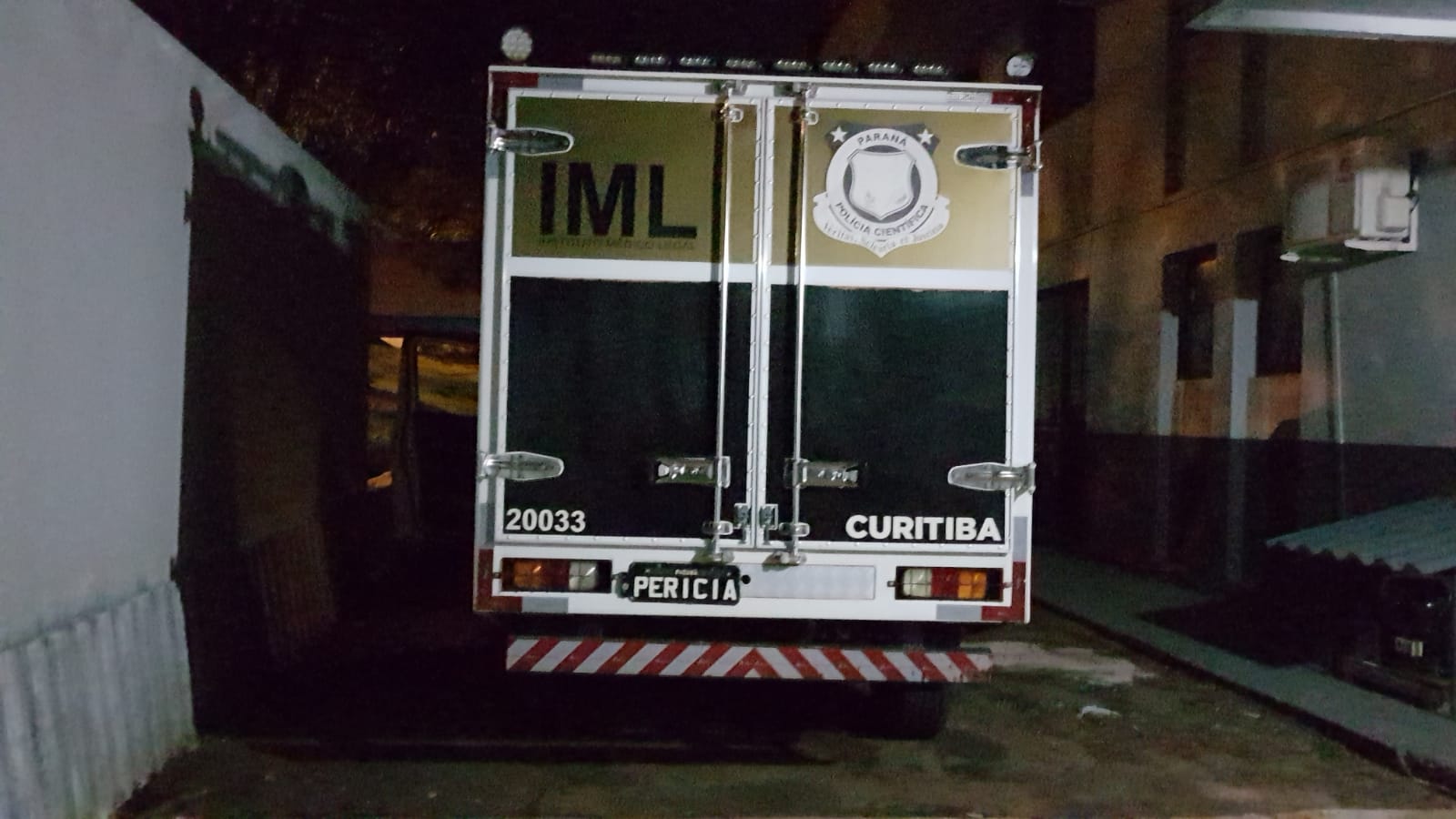 Vítima de homicídio da entrada no Instituto Médico Legal