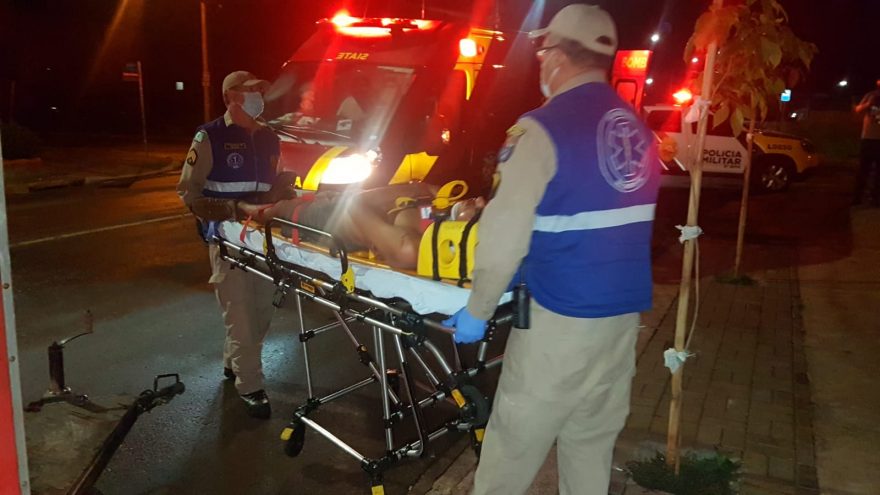 Siate é acionado para atender homem que foi agredido no Riviera