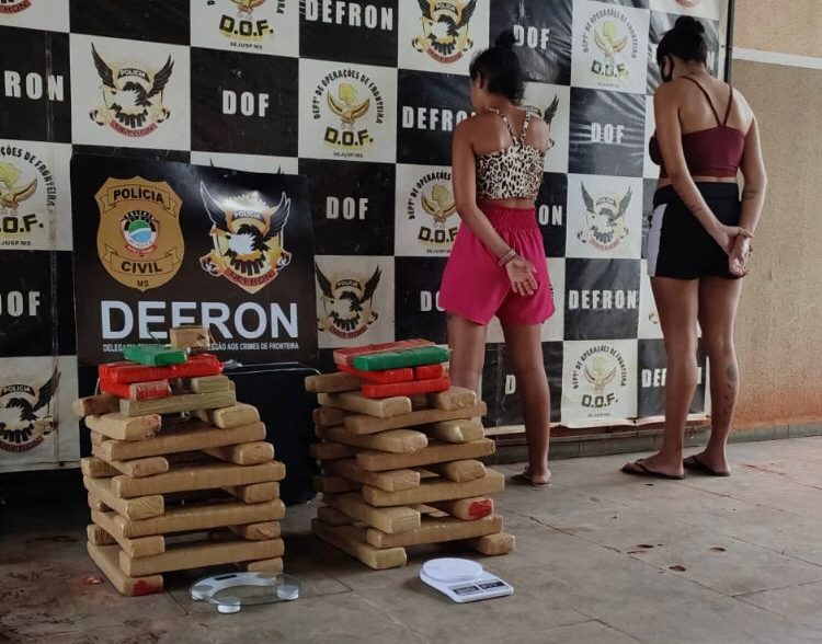Polícia Civil apreende 54 kg de maconha em Dourados