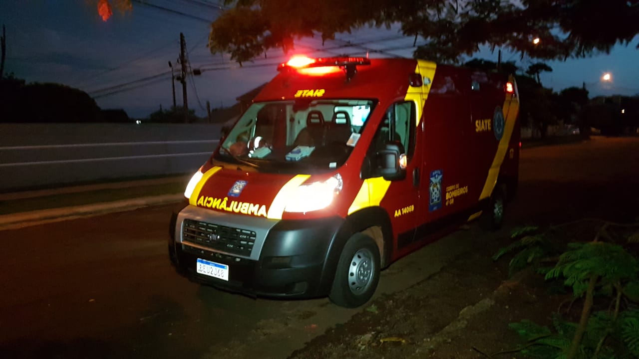 Criança sofre queda e fica ferida no Bairro Universitário, em Cascavel
