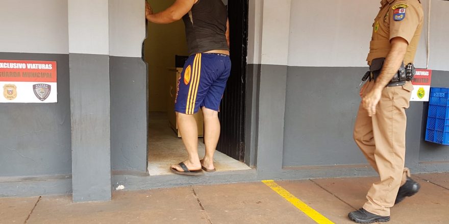 Homem é preso pela Lei Maria da Penha após empurrar mulher no Bairro Gramado durante discussão