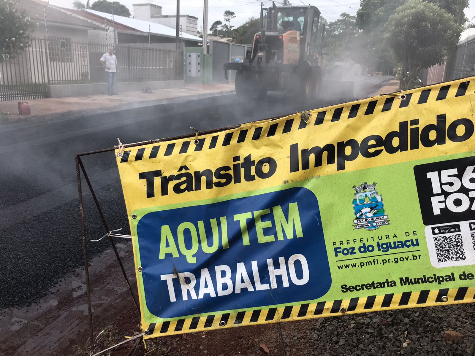 Sete vias do Jardim Ipê tem pavimentação concluída