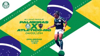 No Allianz Parque, Alviverde enfrenta Atlético-MG na estreia do Brasileiro Feminino