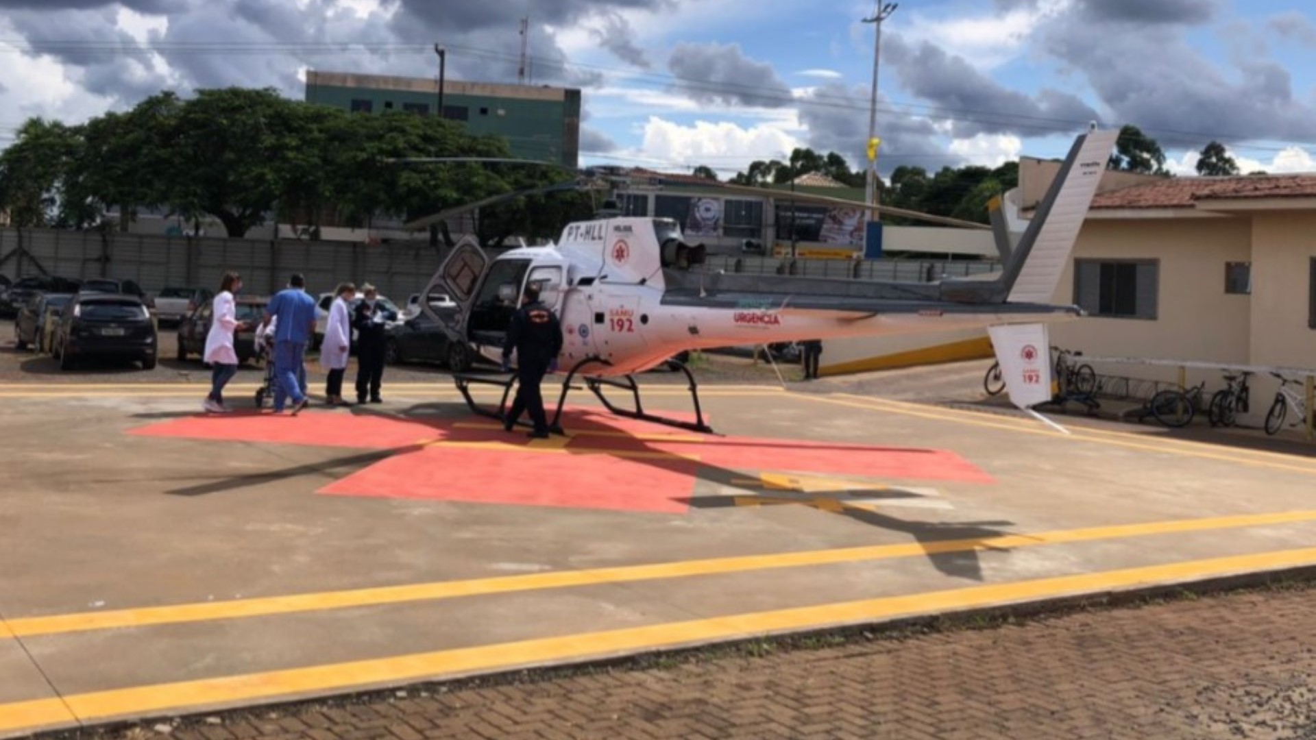 Paciente é transferido de Guaíra até Arapongas pelo aeromédico