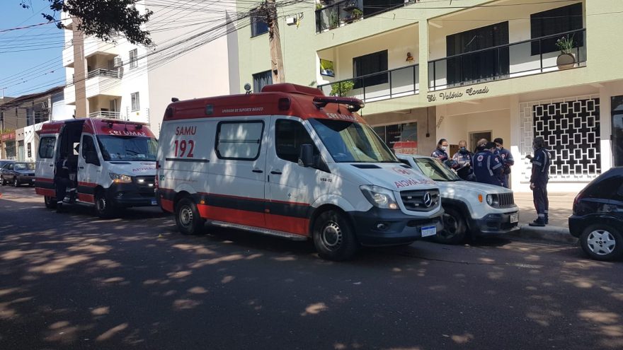 Homem sofre parada cardiorrespiratória e morre em apartamento no Centro