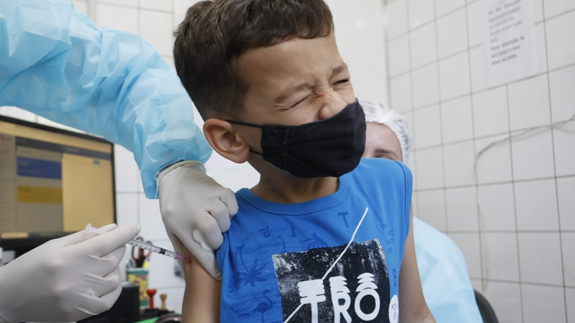 A partir de terça-feira (08), crianças de 5 a 11 anos serão vacinadas nas Escolas