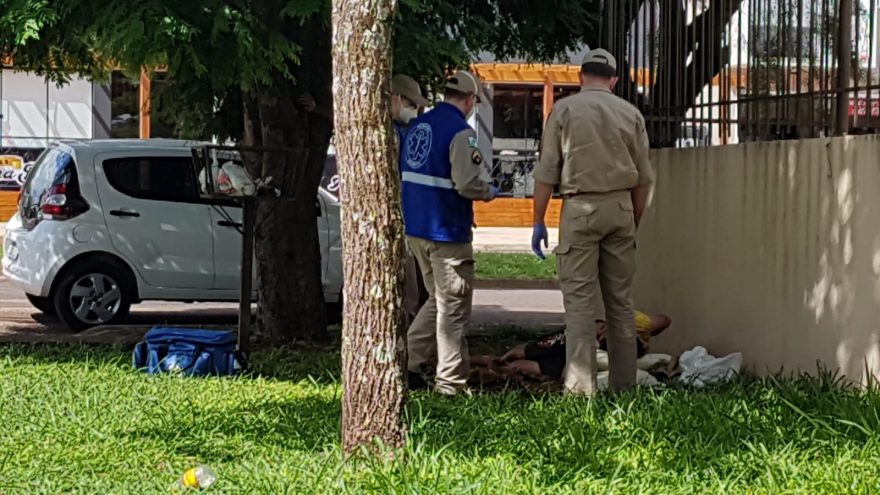 Morador em situação de rua é atropelado em Cascavel