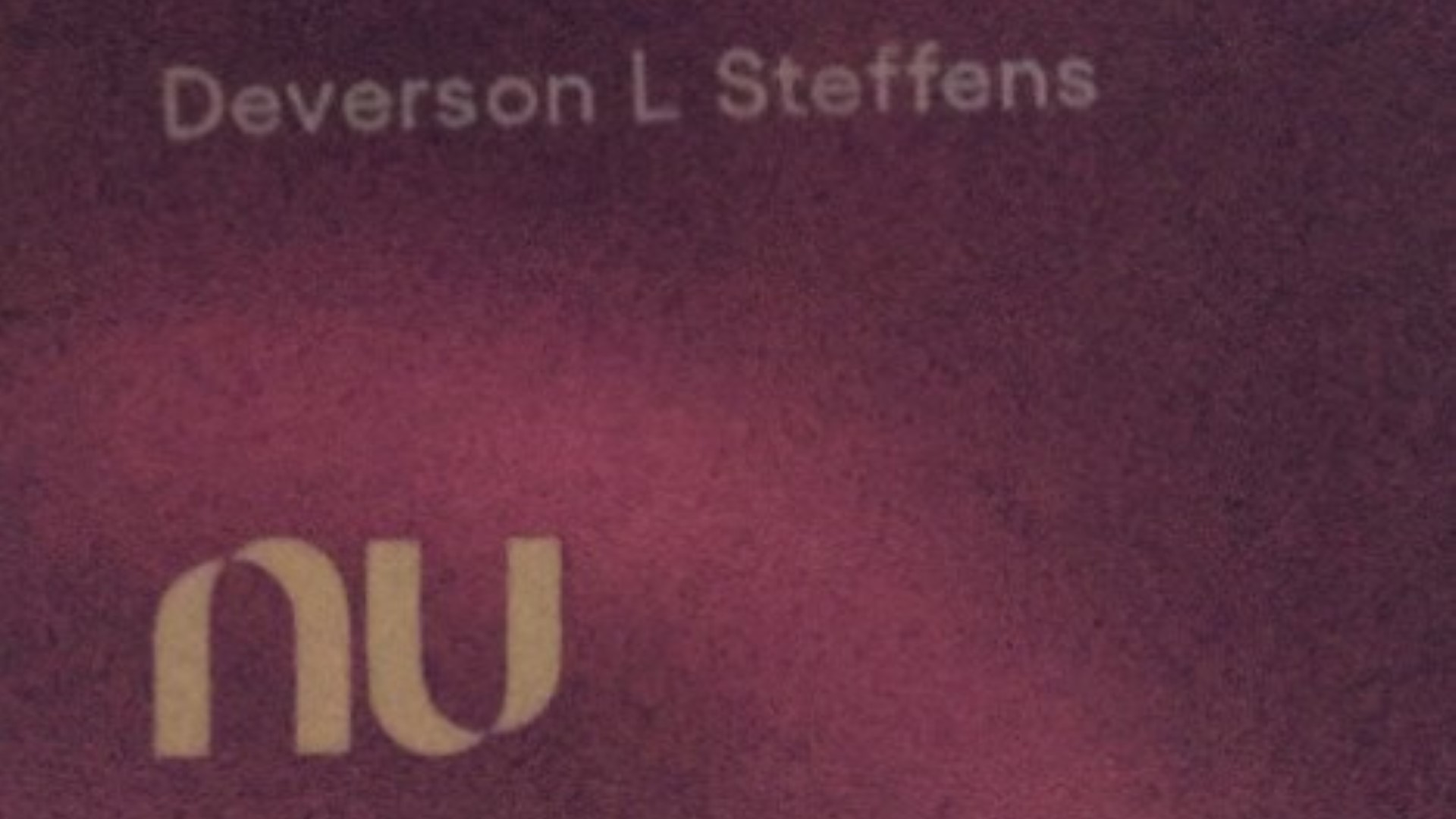 Cartão de Deverson Steffens foi encontrado Cartão de Deverson Steffens foi encontrado