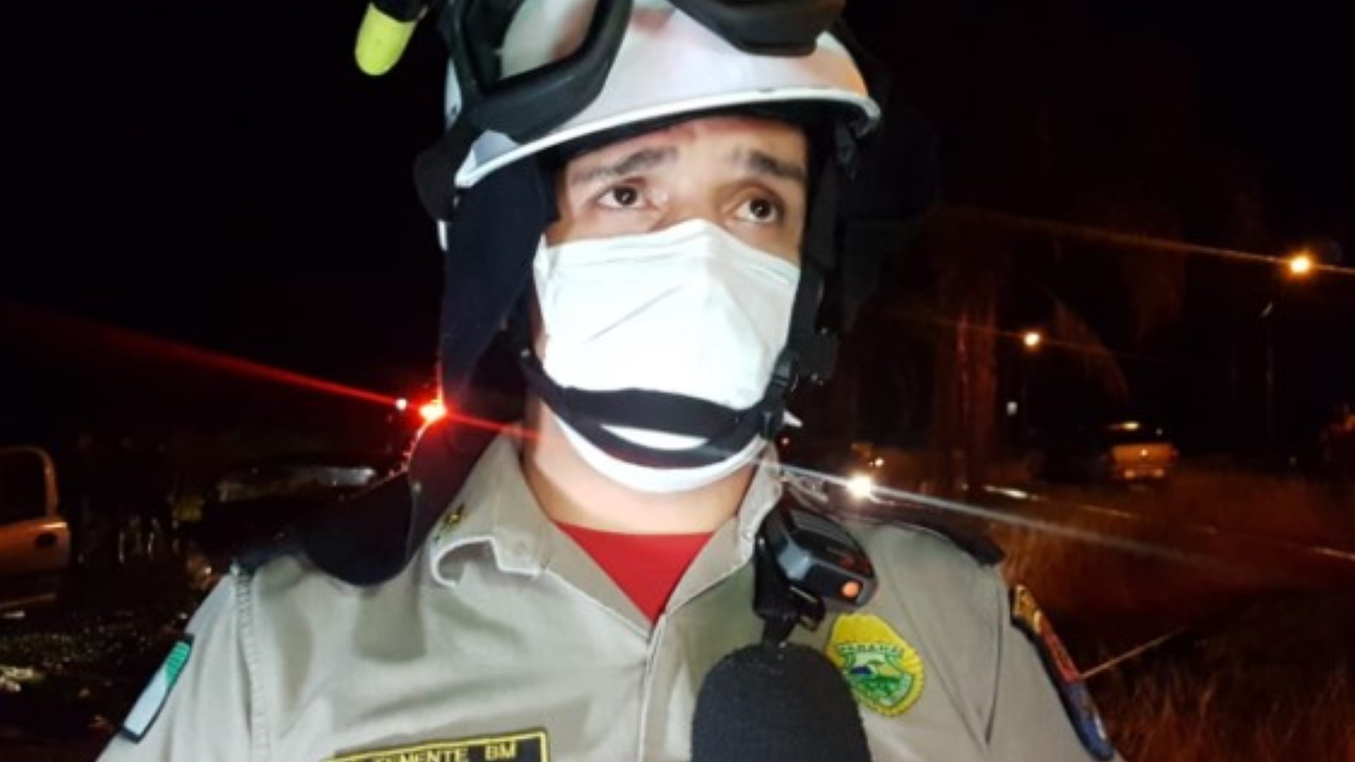 Tenente do Corpo de Bombeiros fala sobre gravíssima colisão na Avenida Piquiri Tenente do Corpo de Bombeiros fala sobre gravíssima colisão na Avenida Piquiri