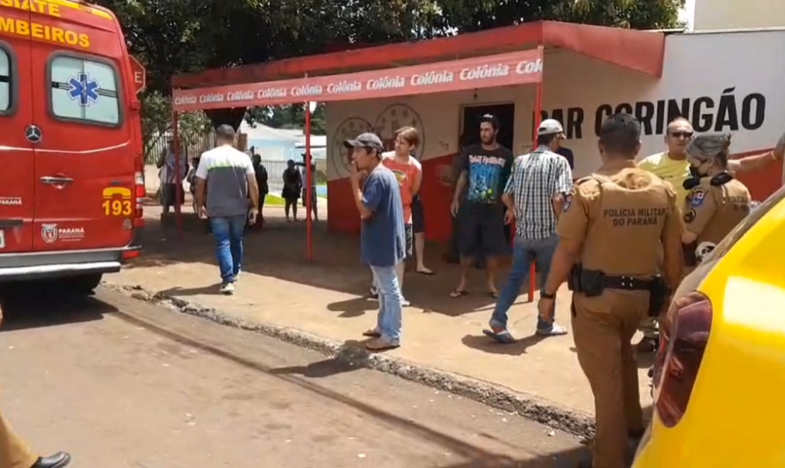 Homem é esfaqueado em bar na Rua Nereu Ramos, em Cascavel