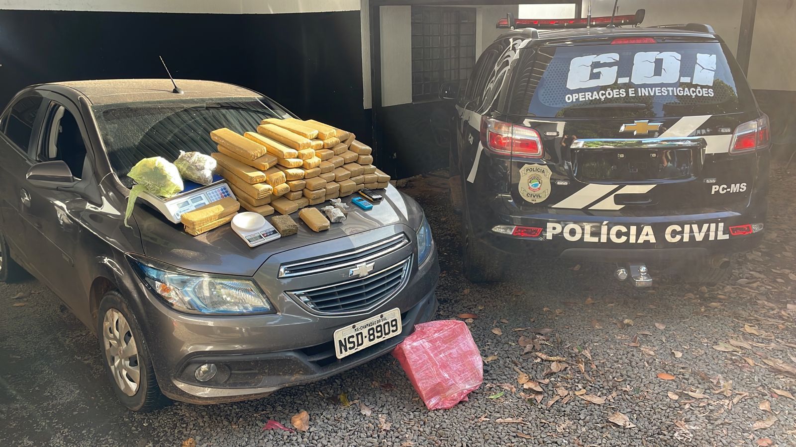 Polícia Civil prende autores de tráfico de drogas em diversos bairros de Campo Grande
