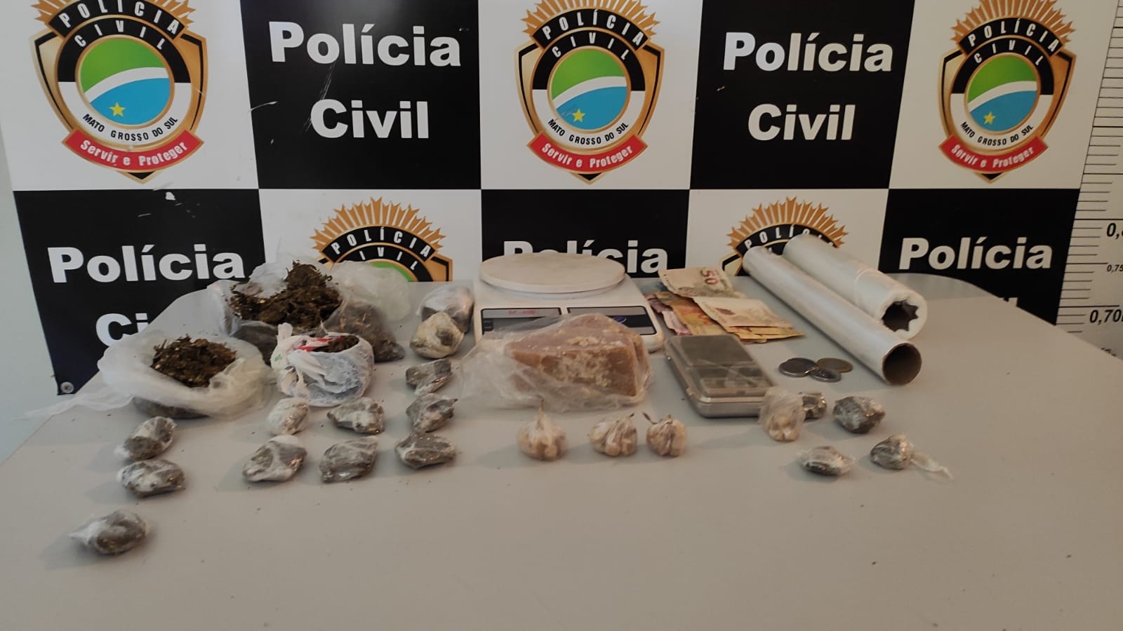 Polícia Civil prende traficante em Brasilândia