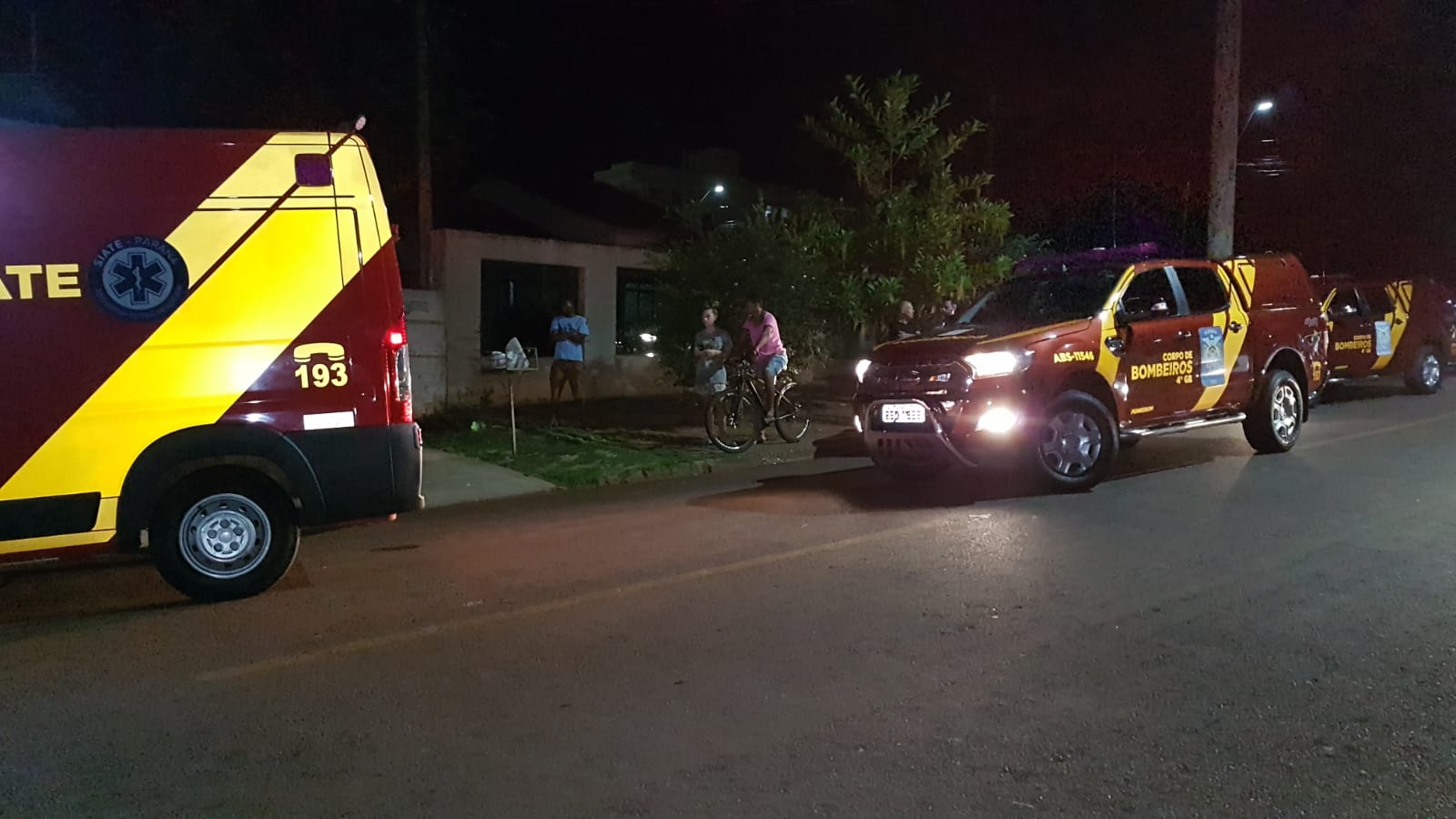 Rapaz é alvo de tiros no Bairro Coqueiral, em Cascavel