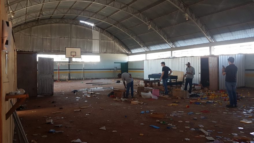 Após nove meses parada, reforma da Escola Municipal Nossa Senhora da Salete deve ser retomada