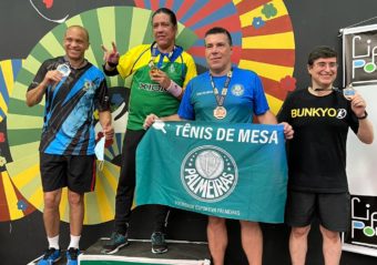 Quarteto do tênis de mesa garante medalhas na 2ª Etapa da Liga Nipo-Brasileira