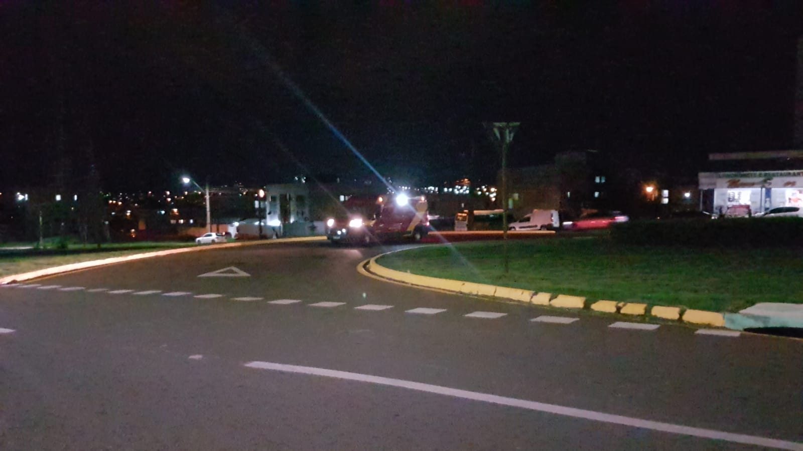 Corpo de Bombeiros é acionado para atender pessoa ferida na FAG