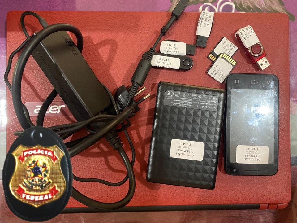 PF deflagra Operação Firewall para combater o armazenamento e a transmissão de arquivos de pornografia infantil