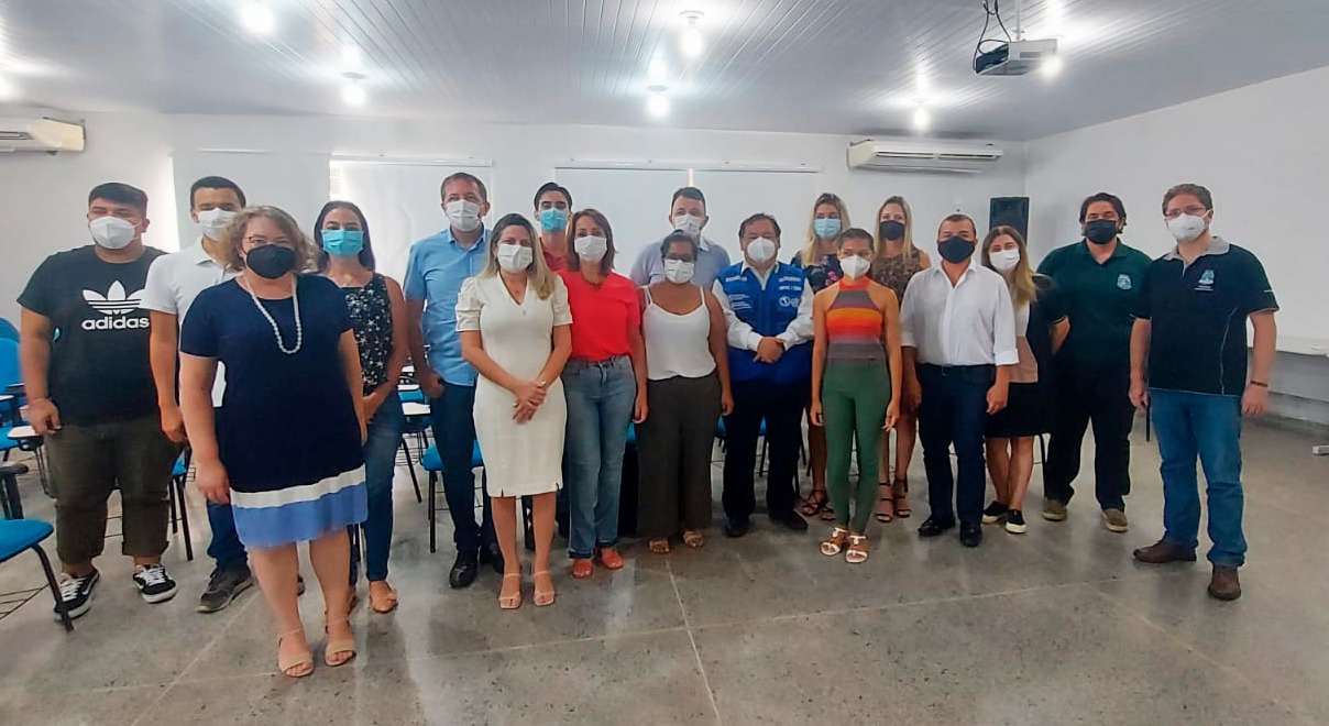 Secretaria da Saúde recebe equipe técnica da Prefeitura de Mossoró para troca de experiências