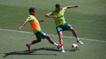Palmeiras faz trabalhos táticos e técnicos na véspera do clássico com o São Paulo