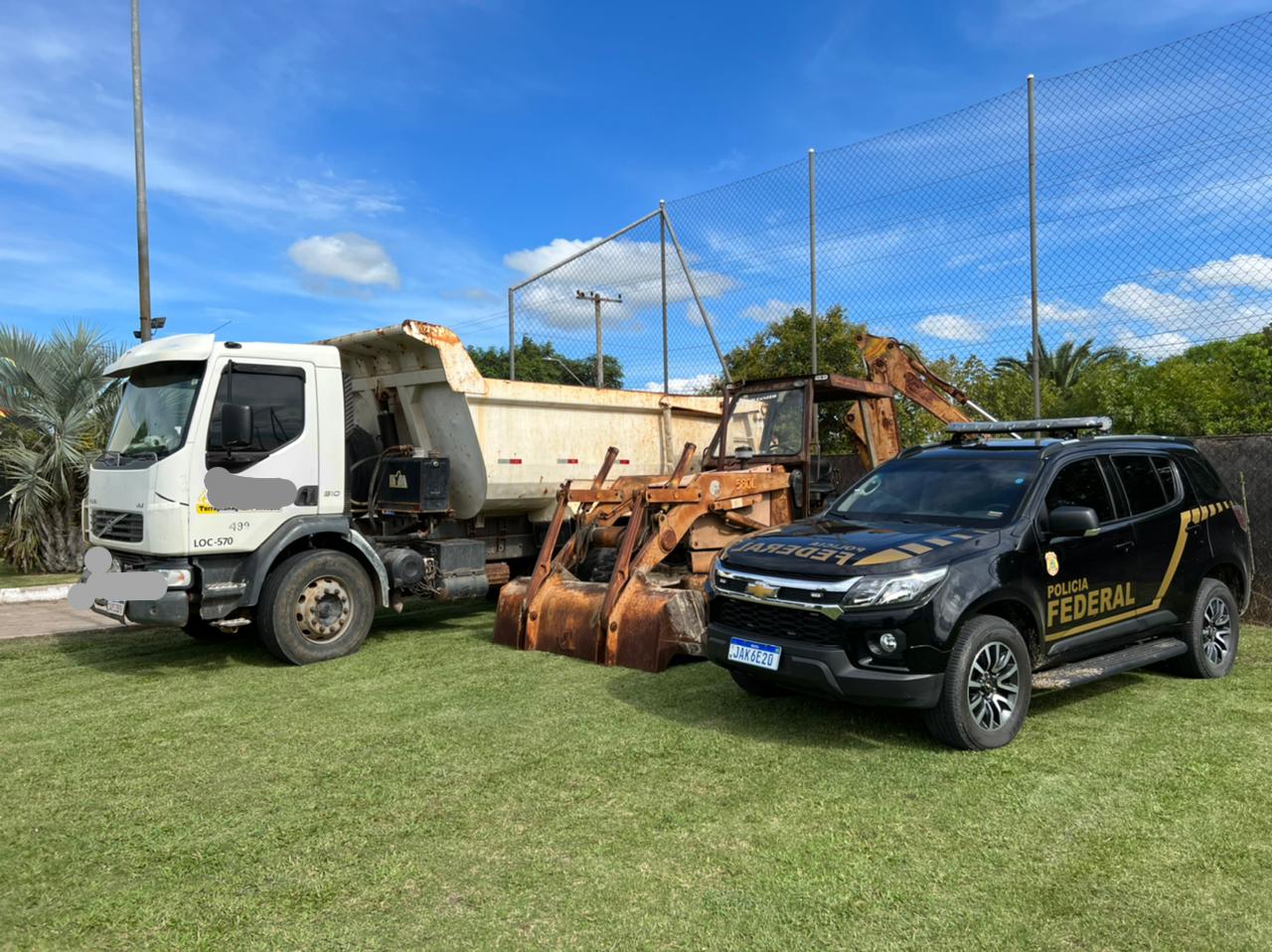 Polícia Federal prende em flagrante indivíduo por extração ilegal de areia na Barra do Chuí/RS