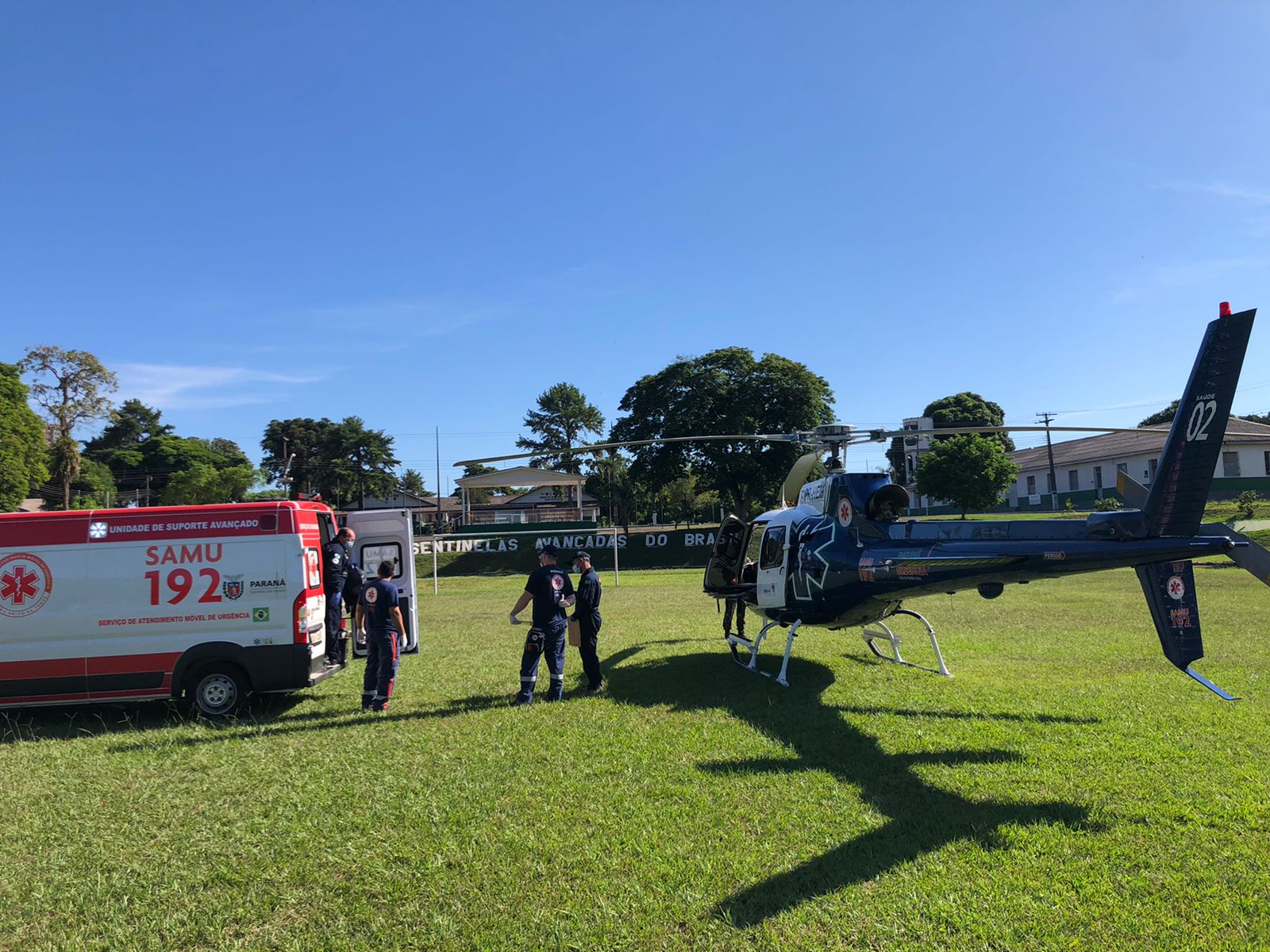 Aeromédico transporta paciente cardiopata até Cascavel Aeromédico transporta paciente cardiopata até Cascavel
