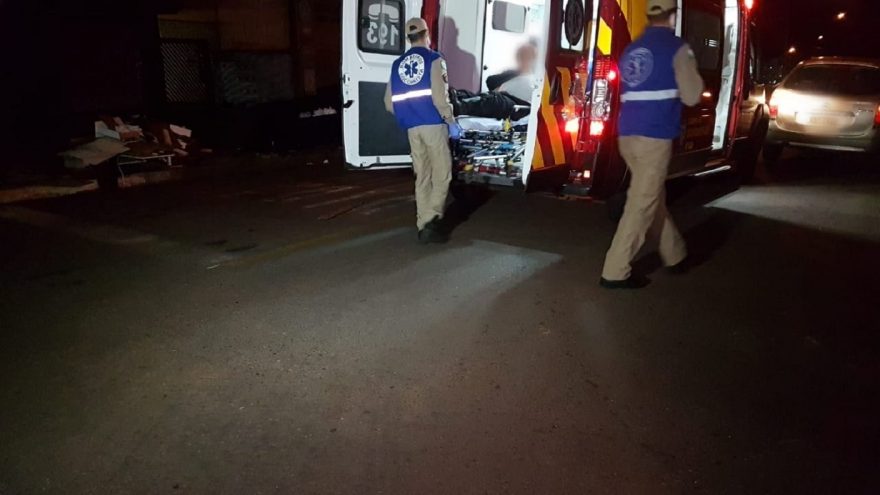 Motociclista fica ferida após acidente de trânsito no Bairro Alto Alegre