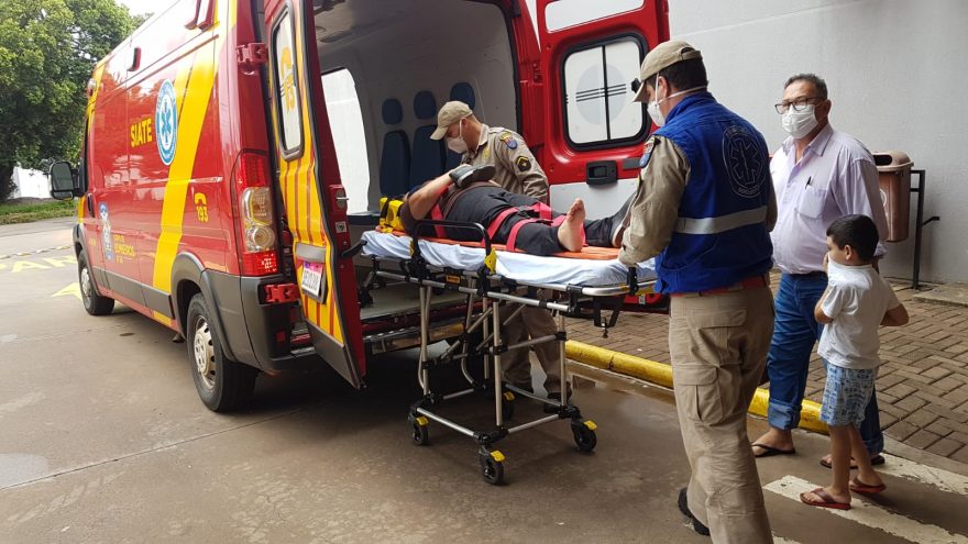 Mulher fica ferida ao sofrer queda no Nova Cidade